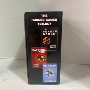 The Hunger Games Trilogy Box Set Suzanne Collins Hardcover Scholastic 3 Books